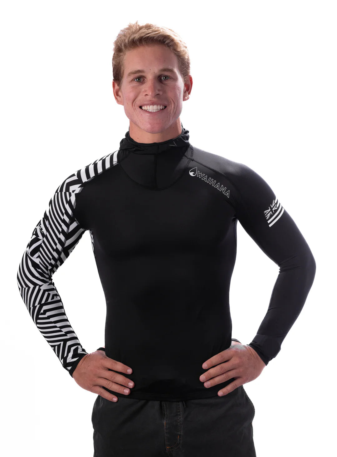 Waihana Rashguard with Hood