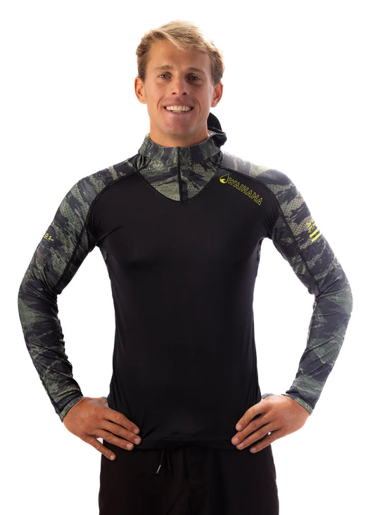 Waihana Rashguard with Hood
